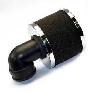 Filtro aire moto espuma 90° toma 28mm