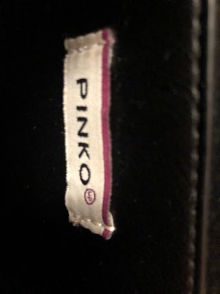 Borsetta Pinko nera con borchie