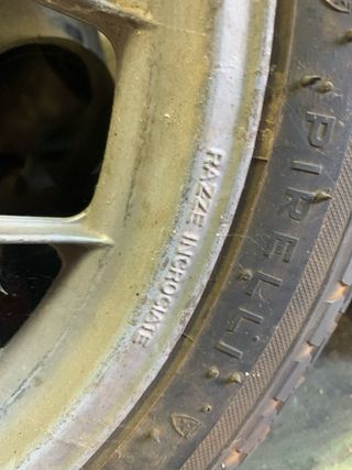 Ruota in lega Grimeca per scooter