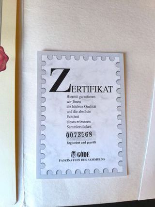 Bloco de Selos Olímpicos München 1972 em Ouro