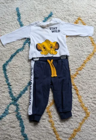 Conjunto bebé 3 piezas The Lion King 6 meses