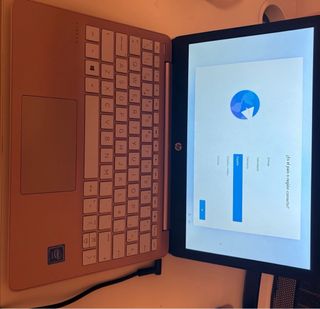 Portátil HP Rosa y Plateado