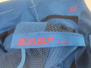 Mallas cortas azul Megamo Hoko mujer Compresivas