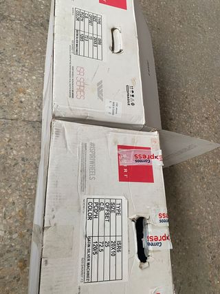 4 llantas ISPIRI ISR6 8.5x20 10X20 5X120 SERIE 5