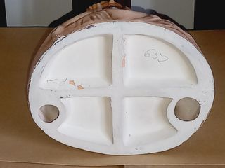 Escultura Capodimonte - Velho Sentado