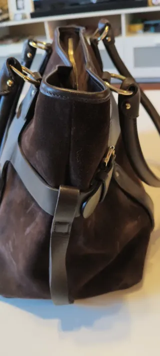 Bolso Salvatore Ferragamo Piel Marrón