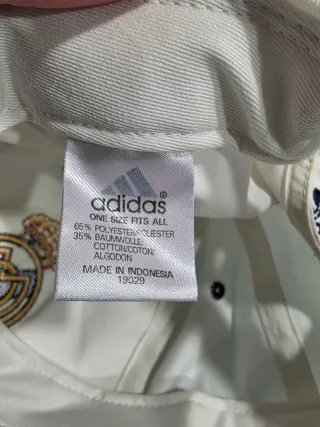 Gorra Visera Real Madrid Fútbol