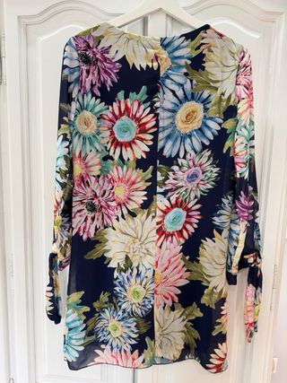 Vestido estampado floral