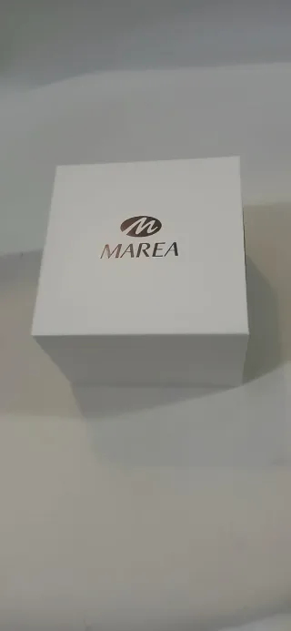 Reloj Marea Elegante Plata y Blanco