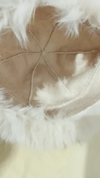 Sombrero invernale bianco da donna