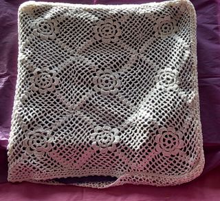 Funda Cojín Ganchillo