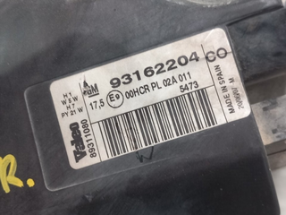 FARO DERECHO OPEL TIGRA TWIN TOP Z14XEP 93162204