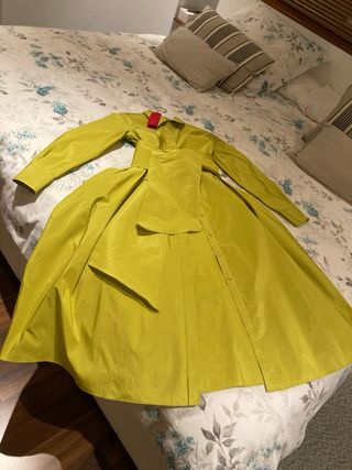 Vestido Carolina Herrera Amarillo