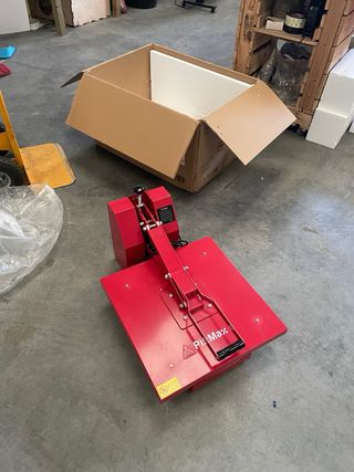 Plancha prensa sublimación Ropa Pixmax 50x50