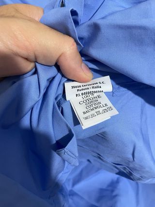 Camicia uomo BLM slim fit blu