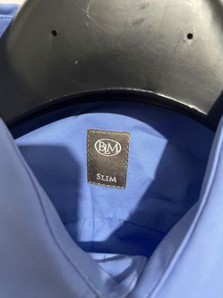 Camicia uomo BLM slim fit blu