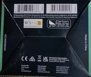 Ventilador de procesador Arctic Freezer 8A