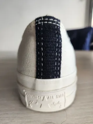 Converse x CDG Play Corazón Rojo Blanco