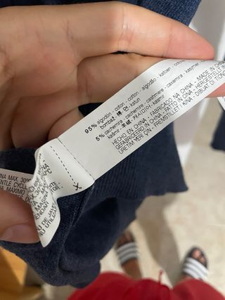 Maglione Zara Uomo Blu Taglia M