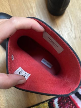 Stivaletti Hunter neri uomo