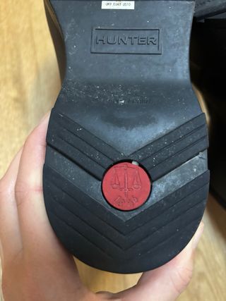 Stivaletti Hunter neri uomo