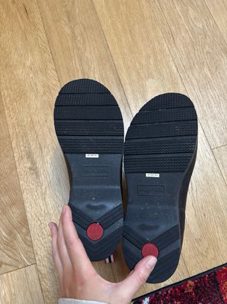 Stivaletti Hunter neri uomo