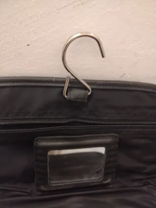 Neceser estuche manicura negro hombre