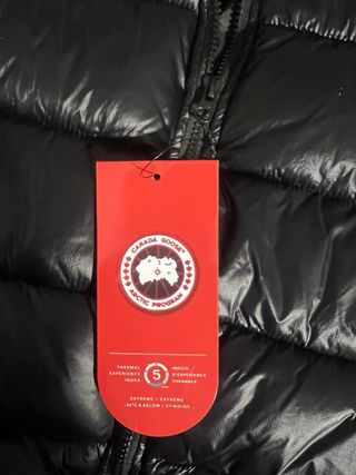 Chaleco Canada Goose Negro talla S nuevo