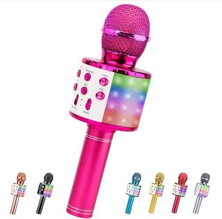Micrófono Karaoke 858 Rosa