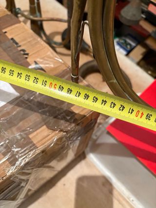 Corneta grande de latón