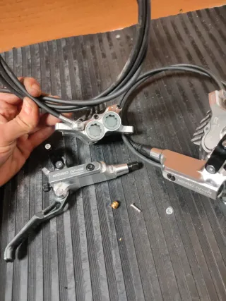 Frenos Disco 4 Pistones Bicicleta