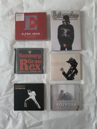 Extremoduro, Bunbury, Leiva, Elton John