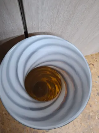 Jarrón cristal soplado arte Murano