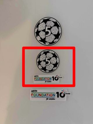 Parches Champions League Niños FC Barcelona