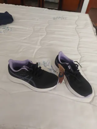 Zapatillas Asics Patriot 13 Negras Moradas