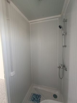 CASETA PREFABRICADA NUEVA PARA OBRA CON BAÑO
