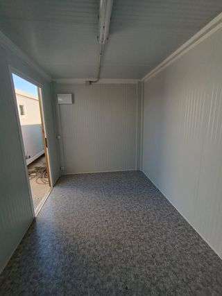 CASETA PREFABRICADA NUEVA PARA OBRA CON BAÑO