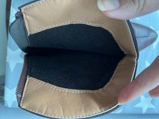 Botín tacón bajo marrón nuevos sin usar