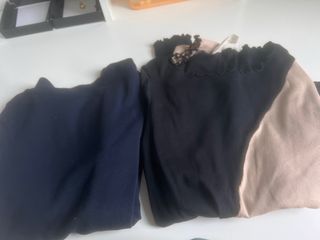 2 Camisetas Algodón Manga Larga niñas 10/12 años