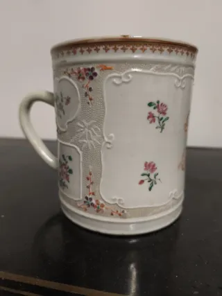 Antigua taza Compañía de Indias