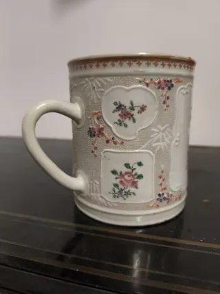 Antigua taza Compañía de Indias