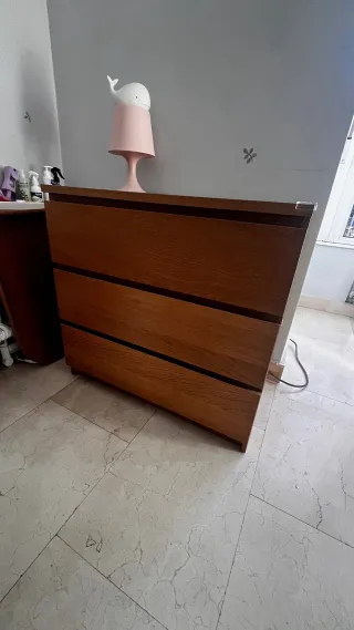Cómoda Malm 3 cajones IKEA