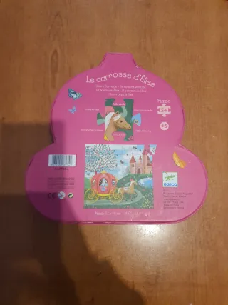 Puzzle Carruaje Princesa Djeco 54 Piezas