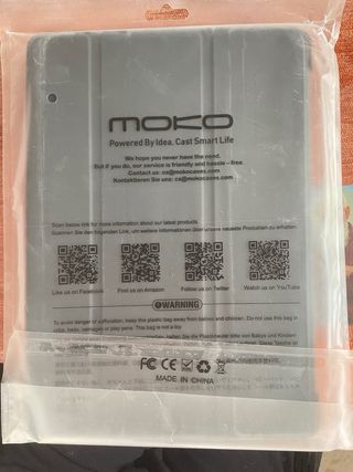Funda MOKO iPad 10.2 Space Gray