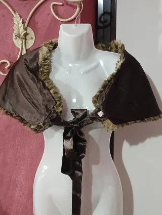 Stola/coprispalle maculato sintetico