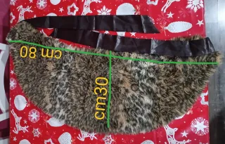 Stola/coprispalle maculato sintetico