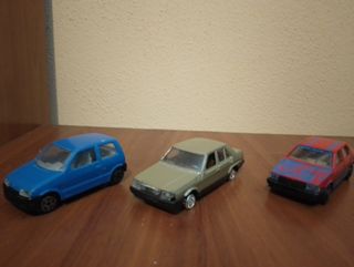 Lotto 3 Auto Burago Polistil 1/43