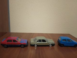 Lotto 3 Auto Burago Polistil 1/43