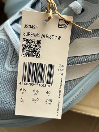 Zapatillas Adidas Supernova Rise 2 Running Azul