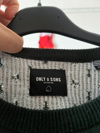 Jersey Navideño ONLY & SONS Talla M